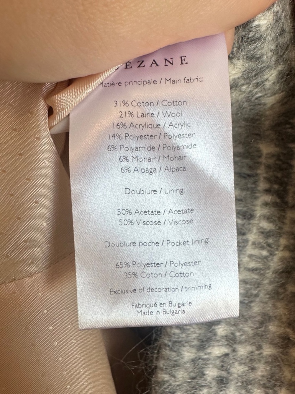 Sezane James Coat - Picture 7 of 7